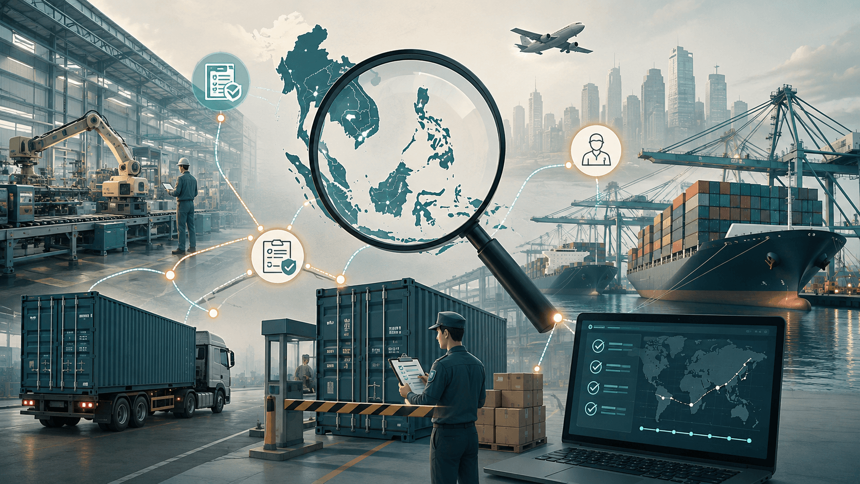 Sorotan Transshipment ASEAN: Perpindahan Perdagangan Tidak Sama dengan Fraud